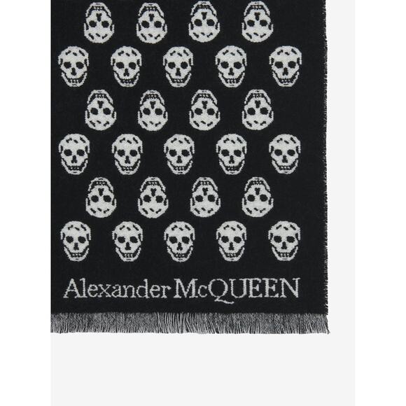 Alexander McQueen Skull Scarf - NWT - Picture 3 of 4